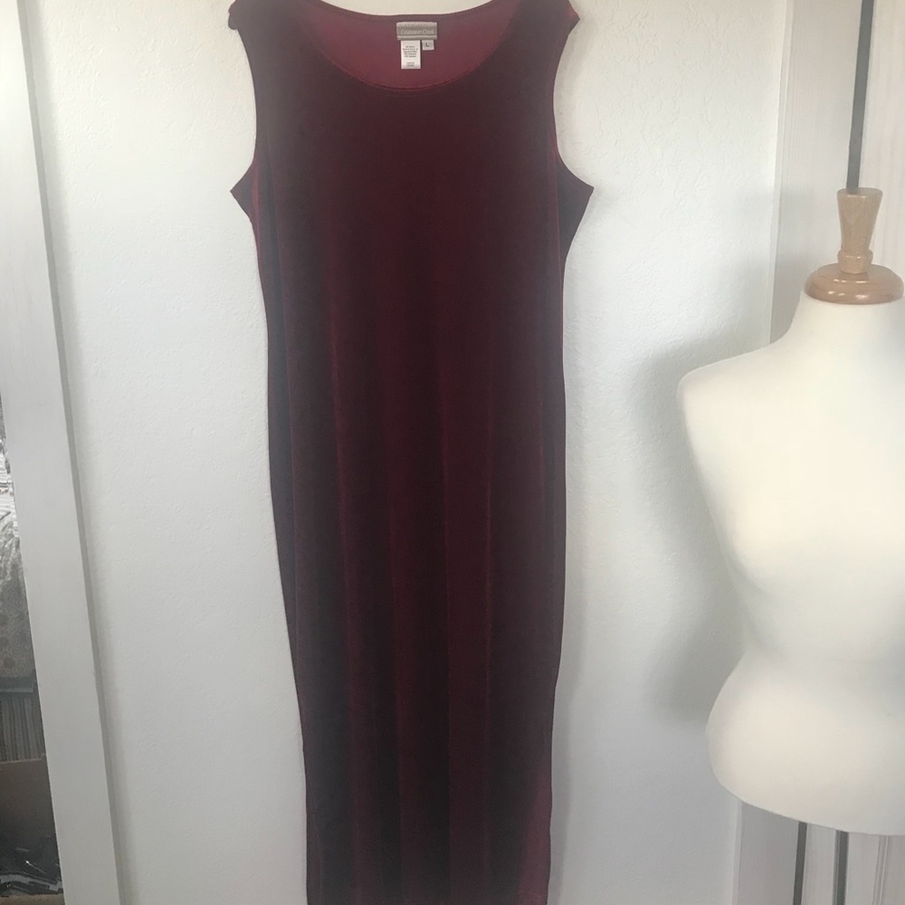 SALE PRICE!!Cold Water Creek - Velvet dress/jacket